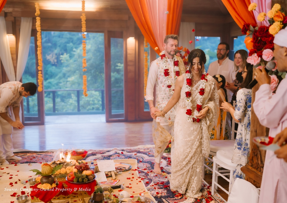 Indian Wedding at Kamandalu Ubud Bali