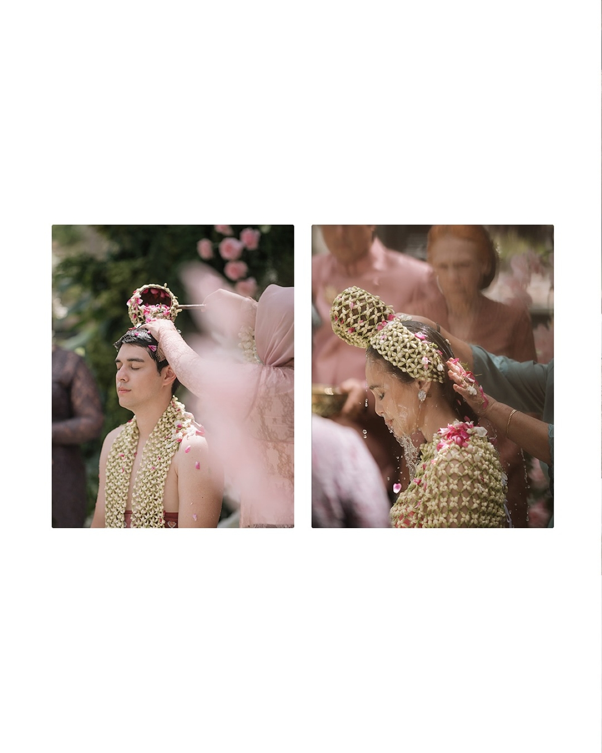 Siraman Luna Maya & Maxim Bouttier