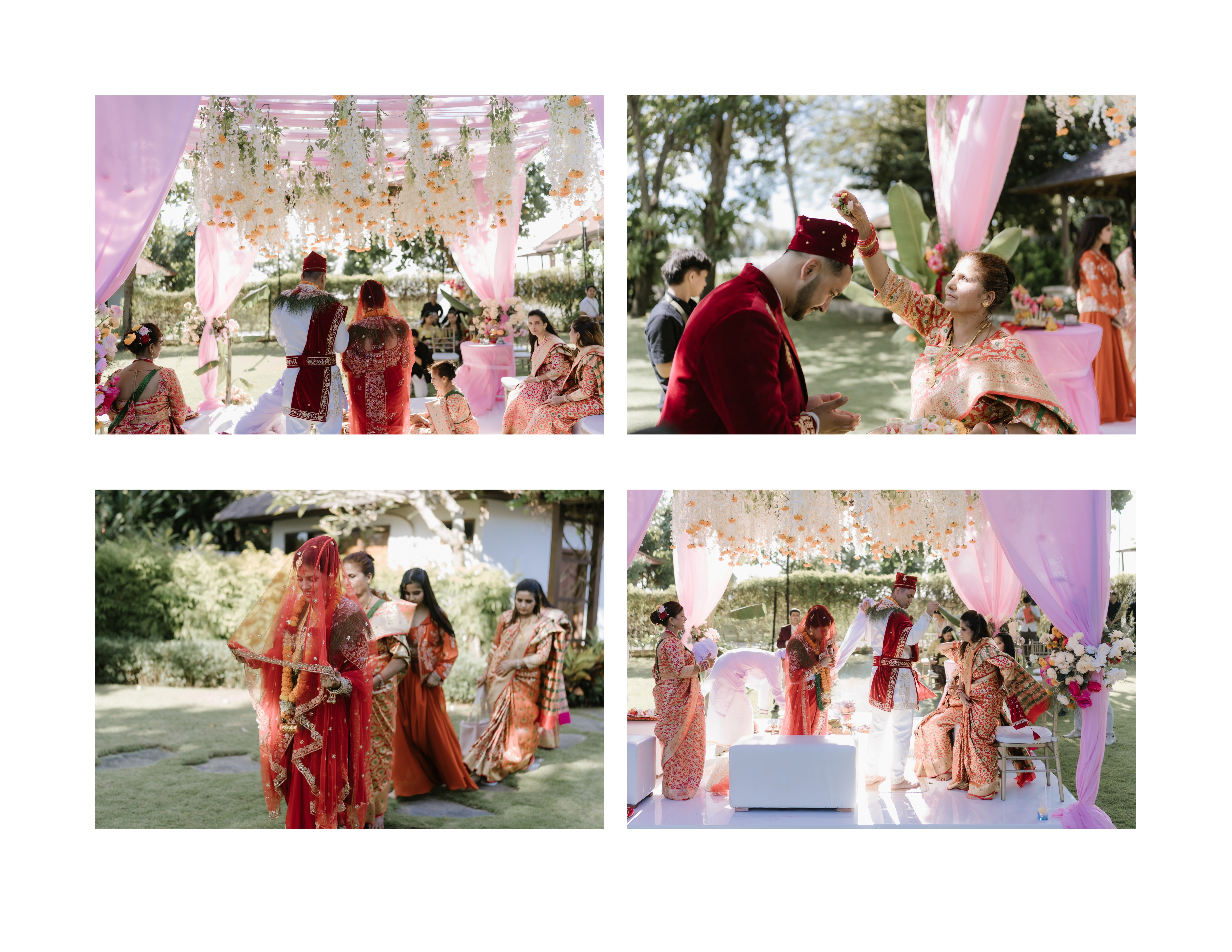 Hindu Nepal Wedding Cerrmony in Bali