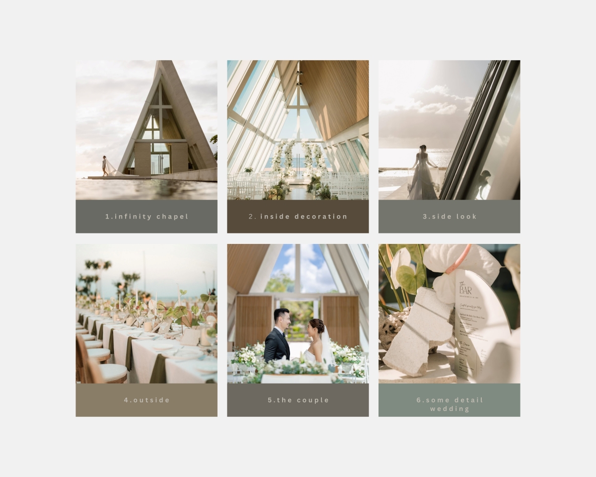 Infinity Chapel by Conrad Bali Wedding Venue