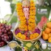 Babs -reshama wedding Ganesh statue 
