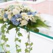 flower altar decorated by bali vintage florist 