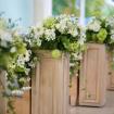 Standing flower green theme color 