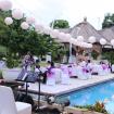 Bali Shuka Wedding - White Hanging Lantern