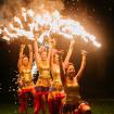 fire dance wedding entertainment 