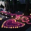 Main pool dinner set up 