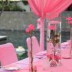 flower centerpiece wedding dinner 