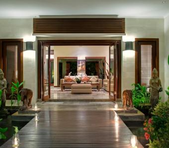 Villa Kalimaya I Walkway to Indoor Living Area