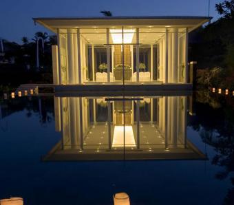 Astina Chapel - Night View