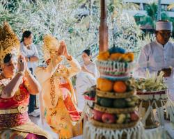 Balinese Blessing ceremony