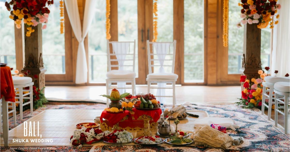 Indian Wedding at Kamandalu Ubud Bali