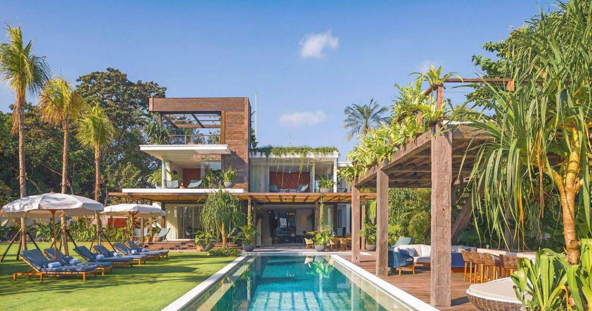 Noku Beach House Modern Villa Feature Bali Villa Wedding