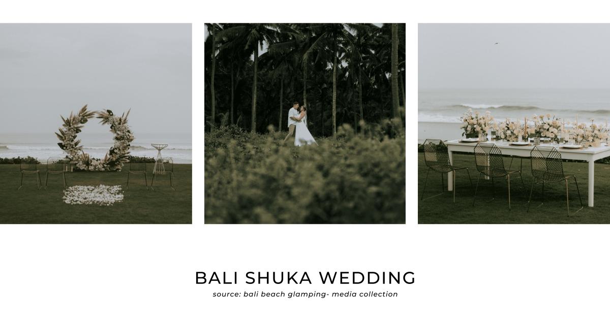 Bali Beach Glamping Wedding 