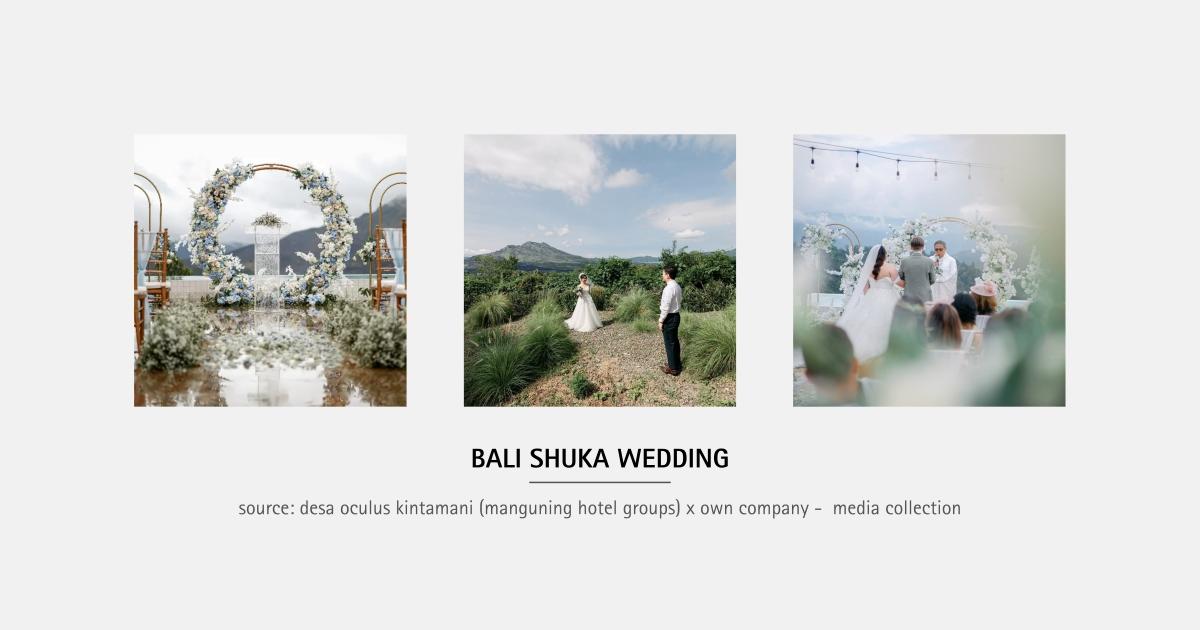 Desa Oculus Bali Wedding Venue at Kintamani