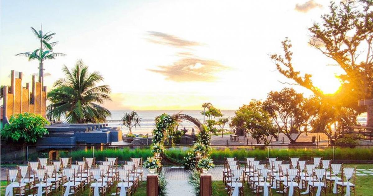 hotel indigo seminyak beach wedding venue