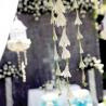 Hanging flower garden wedding 