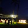 Fairy Light and Love sign sungai tinggi villa 