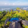 Villa Semarapura Aerial The Villa ,Pool, Gardens and Sea