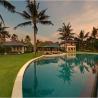 Villa Jagaditha pool at sunset