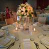 flower centerpiece for round table 